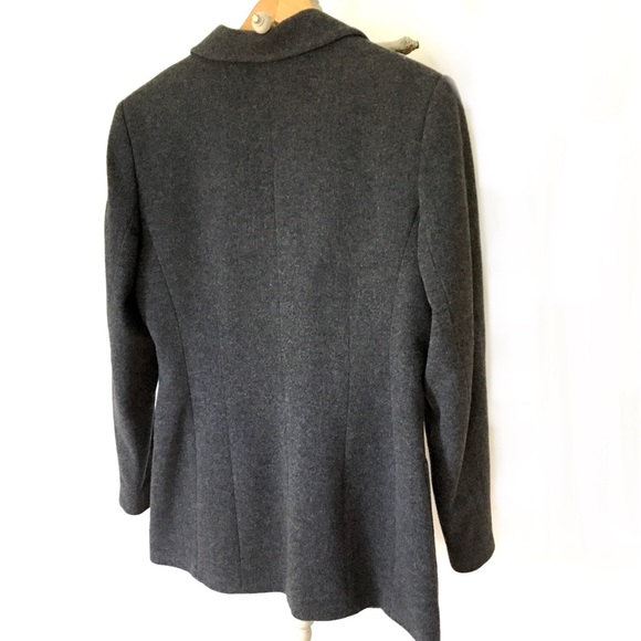 Cashmere wool blend blazer - Picture 12 of 16